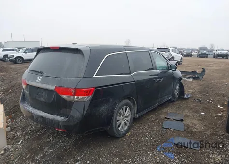 2017 Honda Odyssey Ex-L z USA, uszkodzony, nr VIN 5FNRL5H65HB004899